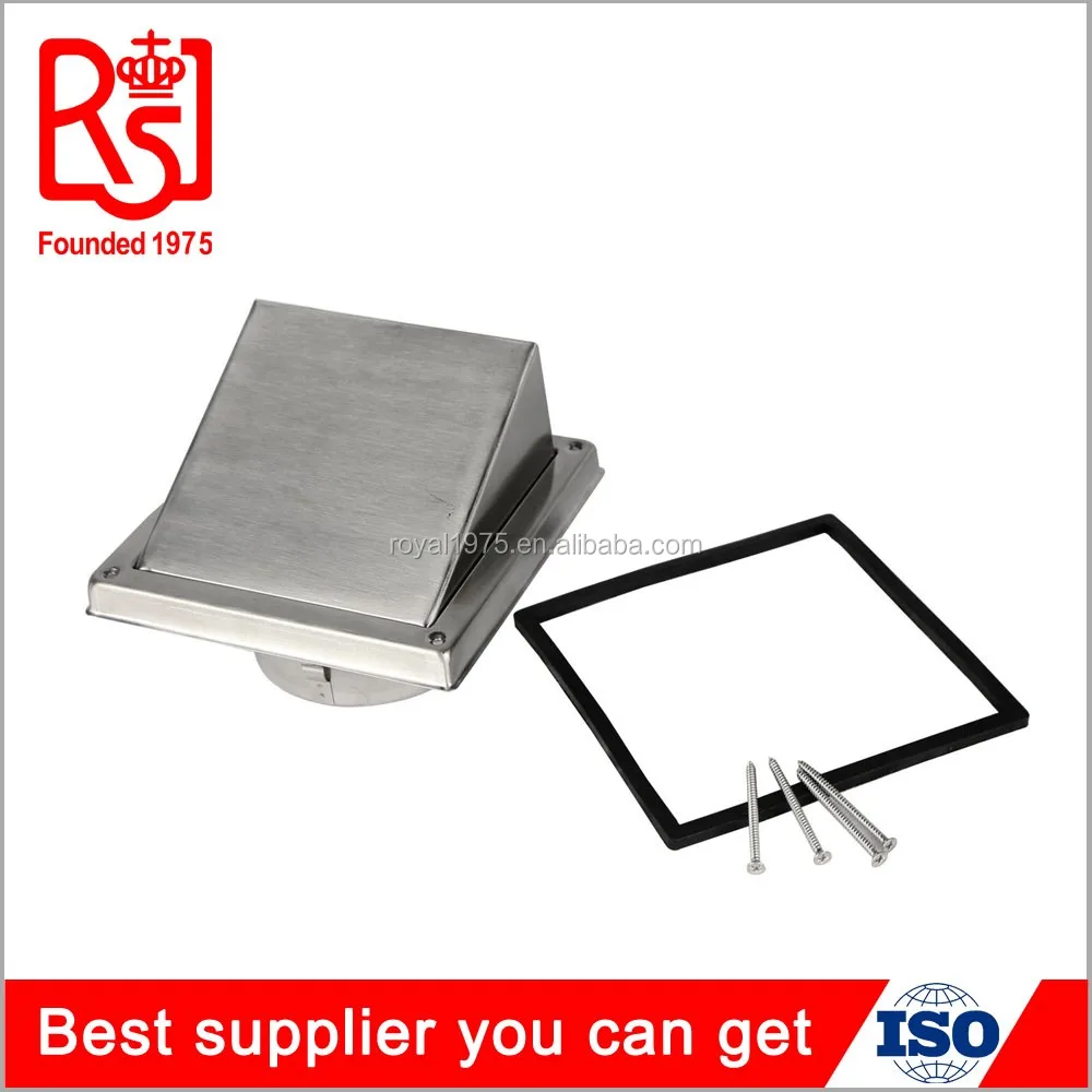 Square Ventilation Stainless Steel Mesh Air Conditioning Wall Air Duct