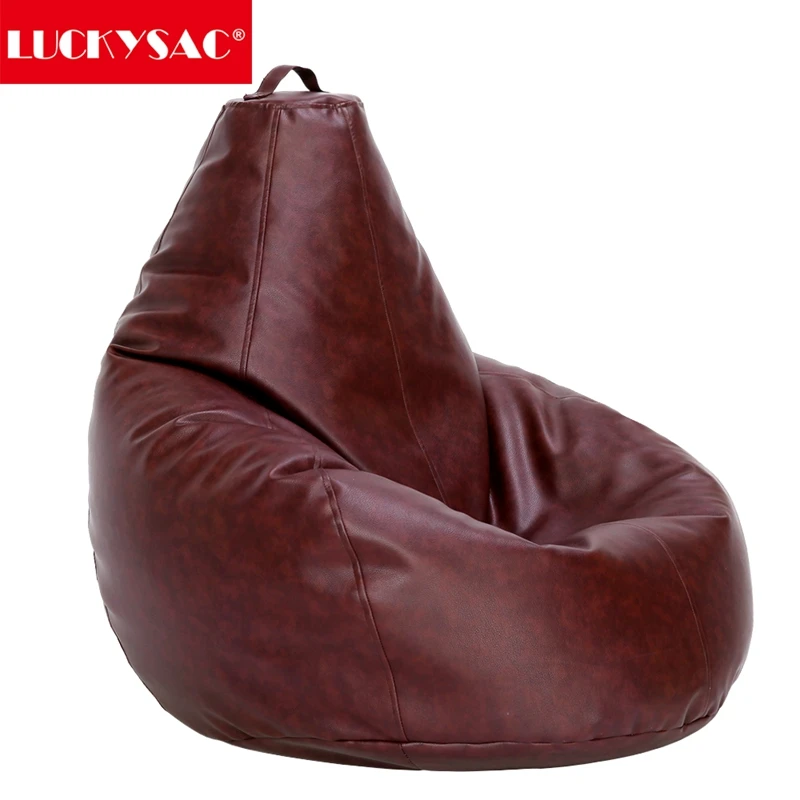 Genuine Leather Bean Bag Chair Filling With Eps Beans - Buy Bean Bag Chairs Wholesale,Gaming ...