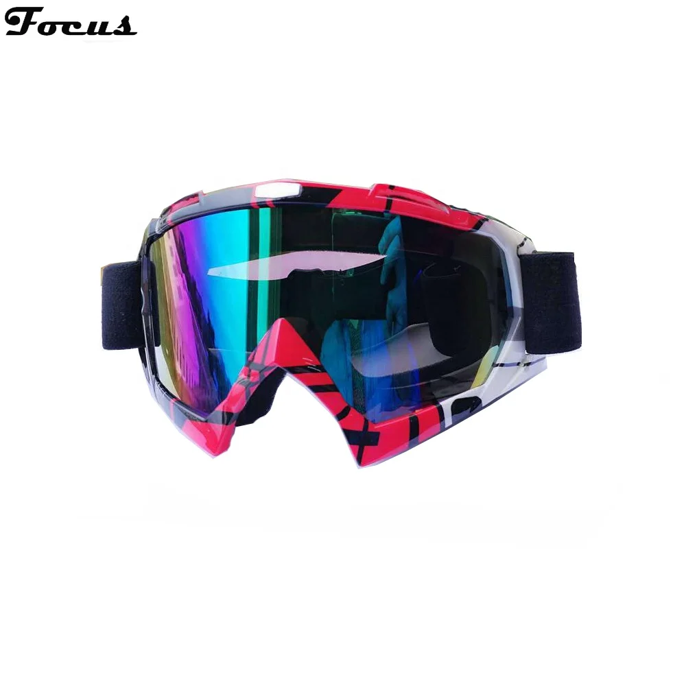 

Dirt Bike Protective Lens Oculos Motocross Goggles Off-road Glasses, As photo