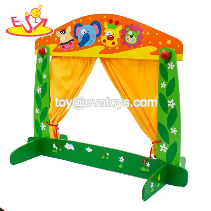 Wholesale Funny Kids Wooden Puppet Theatre Toy Best Wooden Puppet