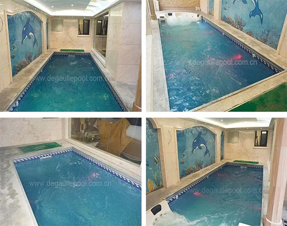 Wholesale swimming pool outdoor polyester mini fiberglass pools price