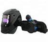 professional solar auto darkening hard hat safety safety face shield welding helmet with fan