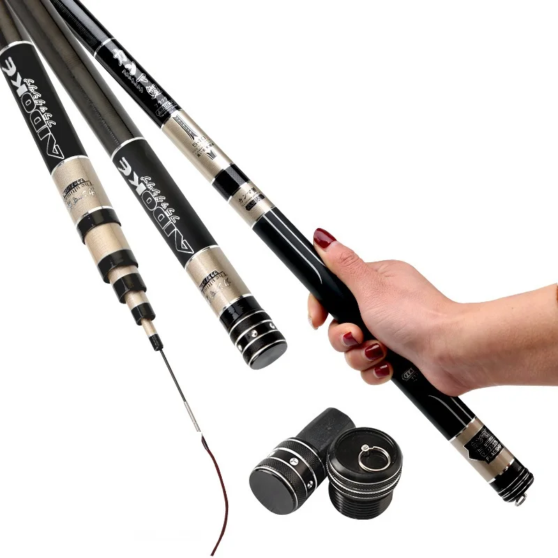 

3.6M-7.2M Drop Shipping Telescopic Fishing Rod High Carbon Fishing Rod Portable Ultralight Pole 28 Tonal Stream Rod Carp Fishing, See pictures