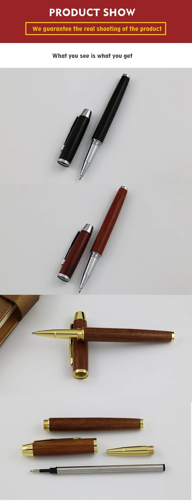 Amazon Wood Craft Diy Woodturning Fountain Pen Kits Silver And Gold