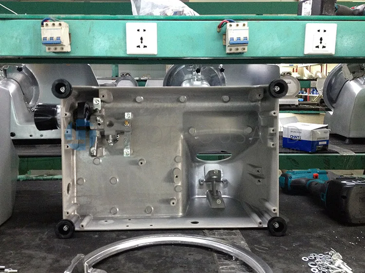 Meat Slicer Bottom View