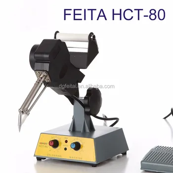 Hft 80 Automatic Soldering Wire Feeder With Tin Feeder 80w Or 120w