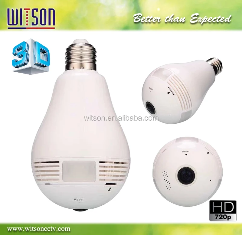 500006309155 Cachée Led Cctv Ip Lampe Hd Spy Wifi Avec Caméra De Fisheye Ampoule Camera Produit Panoramic Id dxorCWQBe