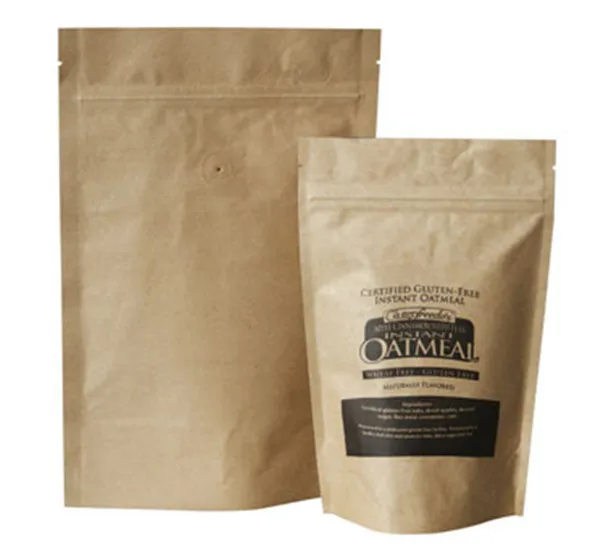 Kraft paper bag vacuum food packing bag