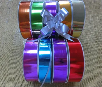 metallic ribbon