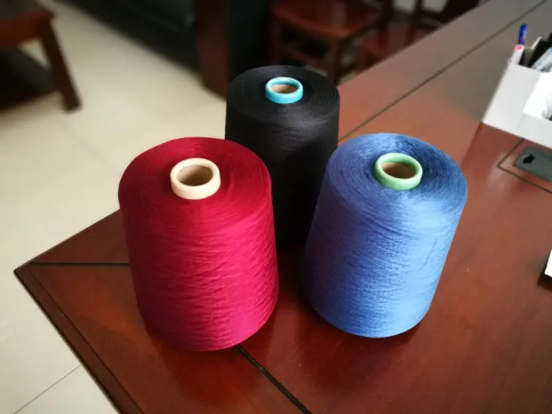 
100% Mulberry Spun Silk Yarn 120Nm/2 Super Grade Quality Bleached or Dyed 