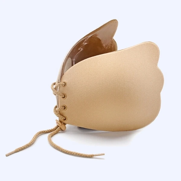 Sexy Deep V-shaped Gel Invisible Backless Bra Self Adhesive Strapless Bandage Silicone Breast Lift Push Up fly wing Bras