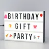 DIY Free Combination New Home Gifts Light Up Message Board