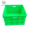40litre Green color Solid Stacking Plastic Cube hobby box For Seafood Display size 495*495*H300mm