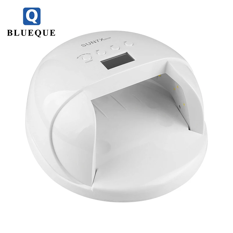 

Professional Rechargeable electric Portable 60W uv Nail Dryer LED Gel Nail lamp, White