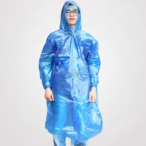 Image of Wholesale PE disposable PE rain wear