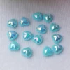 High Quality AB Color Flatback Half Heart Pearl Bead 8mm/10mm/12mm Scrapbook For Making Crafts