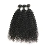 Afro kinky human hair bulk, best selling water wave hair weave bundles, 100 raw virgin unprocessed hair
