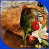 home decoration unique gift flower wooden basket wholesale