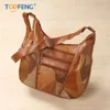 Women's Vintage Style Leather Work Tote Shoulder Bag