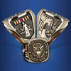High Quality custom Jewelry Wholesale, Military Ring Honor, Courage And Commitment U.S. Navy Tribute Ring