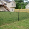 ASTM F668 pvc coated wholesale 8 foot chain link fence prices gates fittings post 36 inch for Pallet Racking