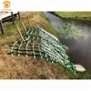 Flat polyester webbing climbing nets for gym for outside with windows climbing net