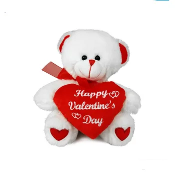 happy valentines teddy bear