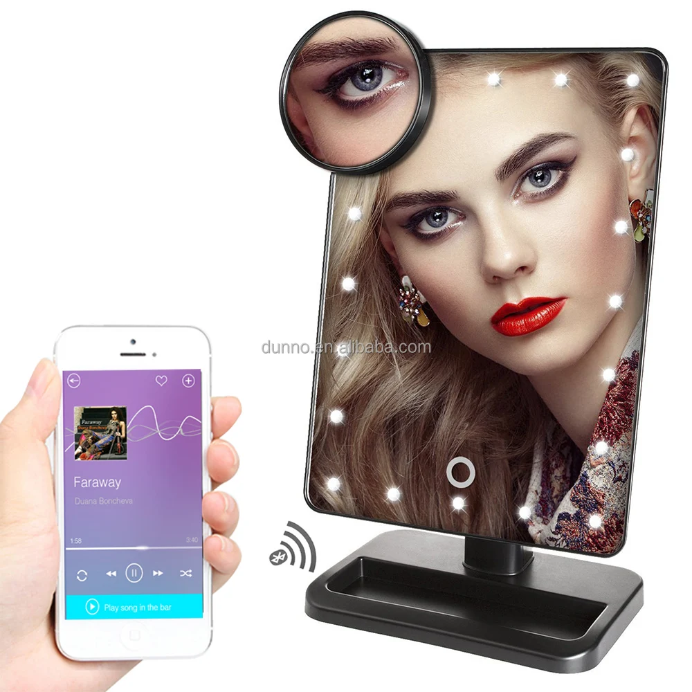 Led makeup mirror