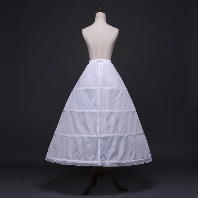 
ZH4067G High Quality 4 Hoops Bridal Wedding Petticoat Marriage Gauze Skirt Crinoline Underskirt Wedding Accessories 
