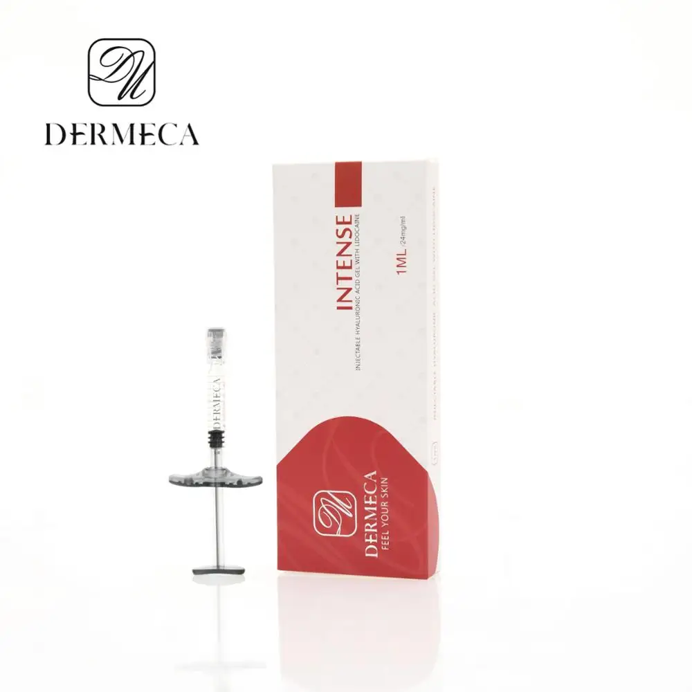 

DERMECA hurtless injectable hyaluronic acid dermal filler, Transparent