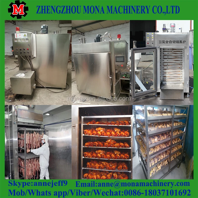 Industrial Smoking Machine Fish/meat Smoker Chamber /meat Smoking