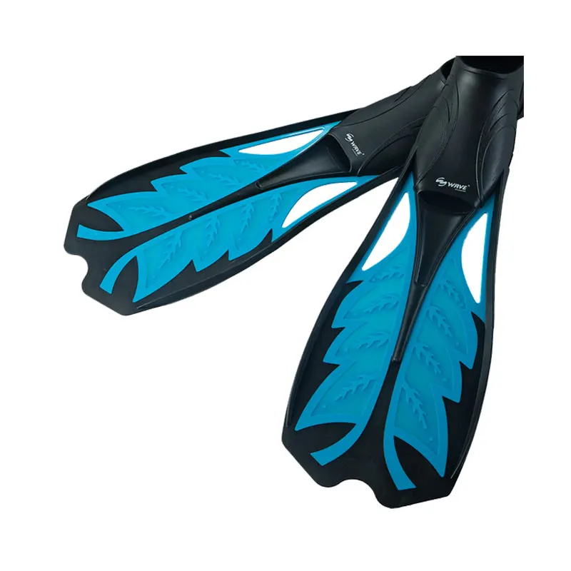 

Professional diver deep sea long blade fins rubber diving fin, Customized