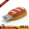 Novelty food shape USB Flash Drive bread 3D PVC usb pen drive 8gb