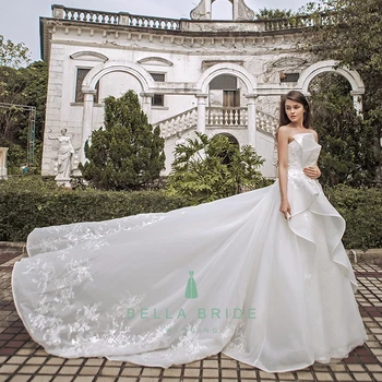 princess style wedding dress
