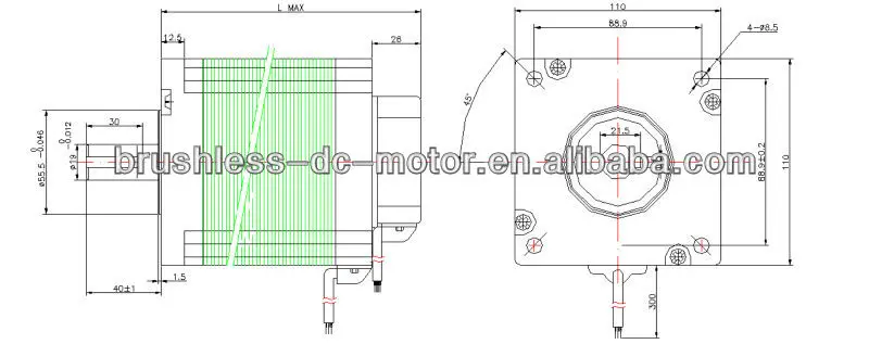 110mm 48v,220v,310v,3000rpm 1000w Bldc Motor - Buy 220v 1000w Bldc