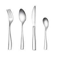 

24 piece set stainless steel cutlery set bulk stainless steel dinner spoon cutlery set 20 pcs