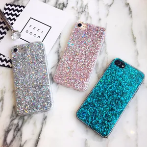 Bling Glitter Silicone Case iPhone 6 6S 7 8