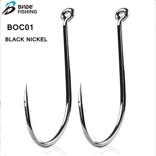 

Octopus beak fishing hook Live bait hook BOC01, Black nickel