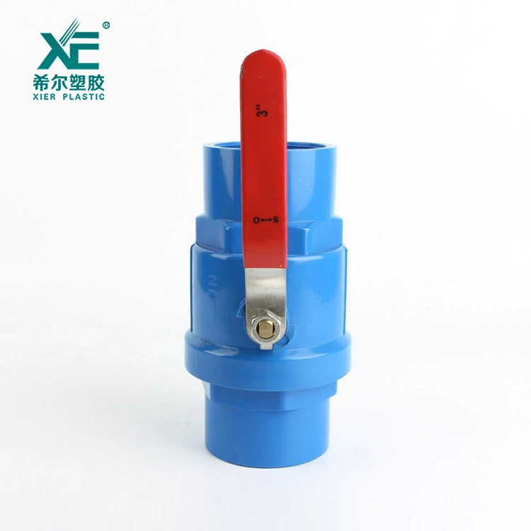 two piece ball valve