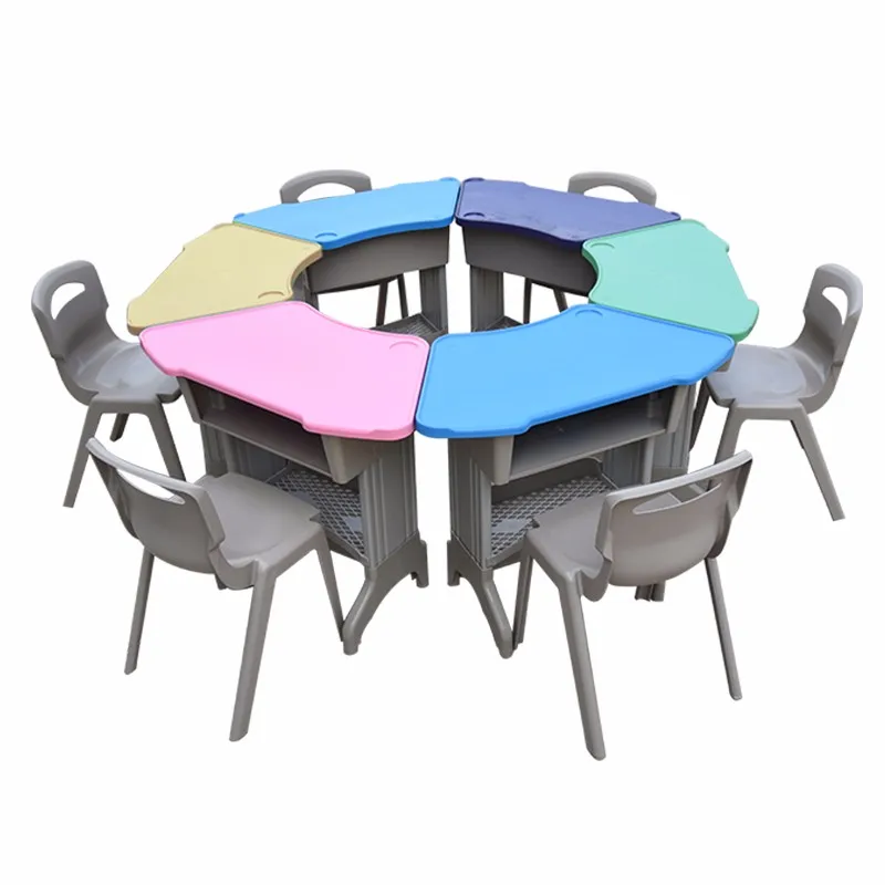 Party Plastic Chair Table For School Desk Trapezoid Buy Party