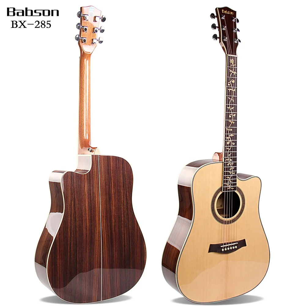 

Babson Cheap Price Musical Instruments Acoustic Students Guitar OEM For Beginner, Nature wood color