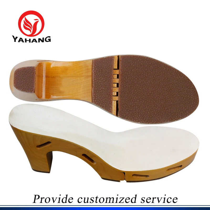 wooden sole clogs