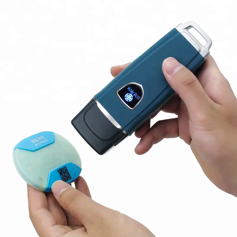 

button clocking system reader