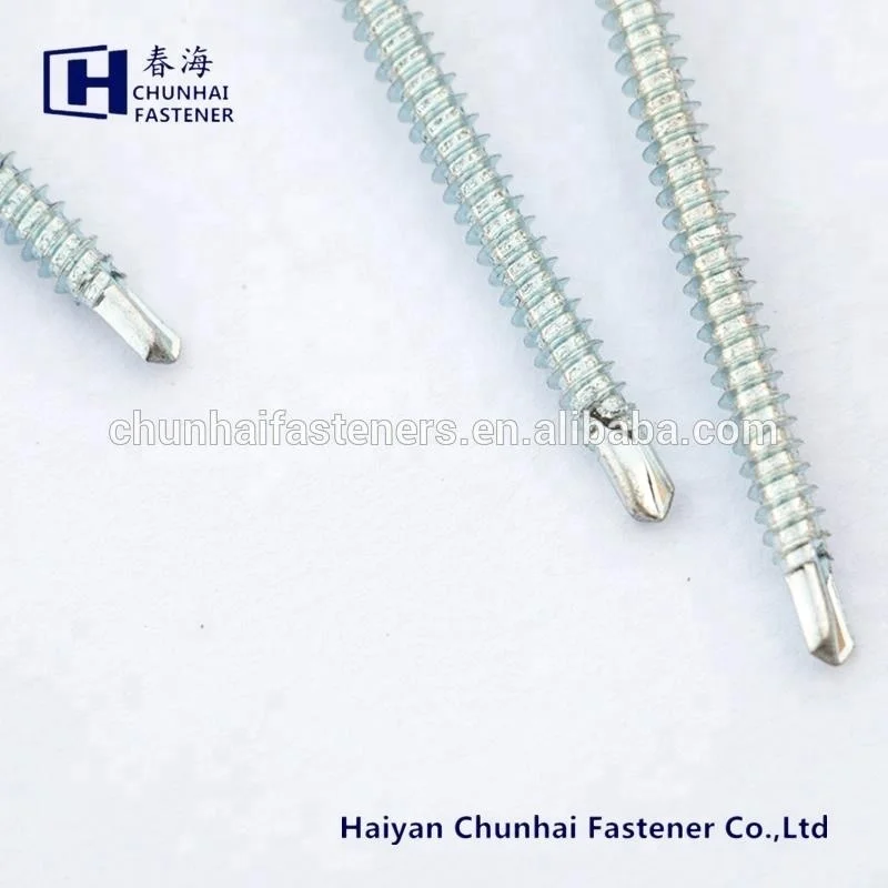 
philip flat head self tapping screw galvanized 
