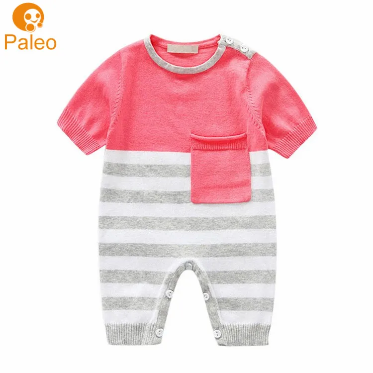 

Factory OEM Lovely cute children clothing newborn baby clothes baby summer jumpsuit