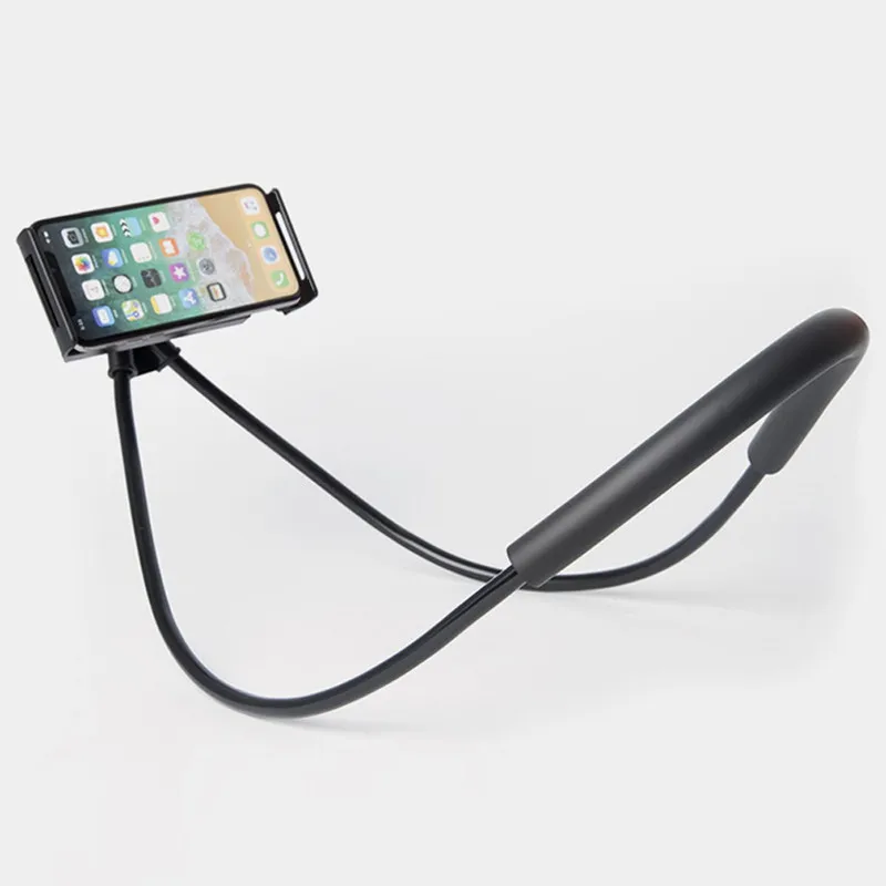 Hot on stock wrist flexible hands bed bracket lazy neck cell phone holder, arm mobile phone lazy neck phone holder