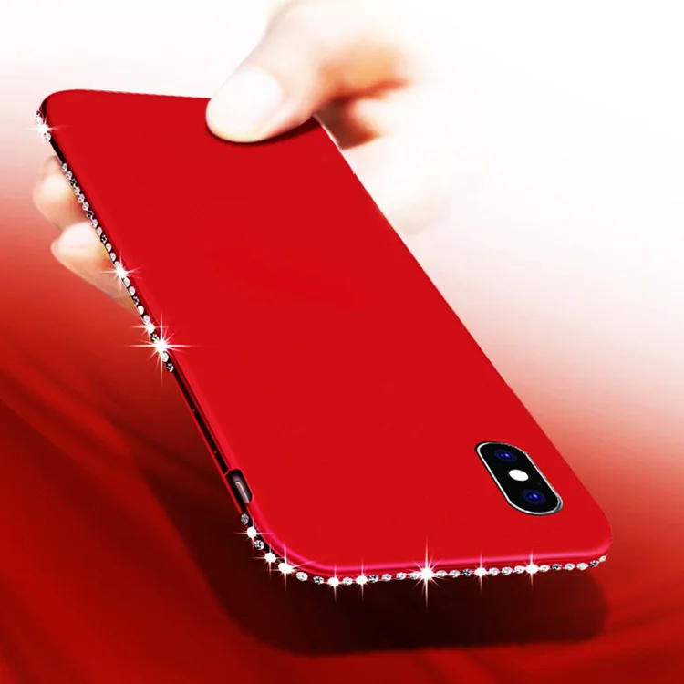 Luxury Diamond Silicone Cover for iPhone 6 7 8 7 8 plus X XS XR XR MAX Bling Glitter Soft TPU Case for iPhone XR
