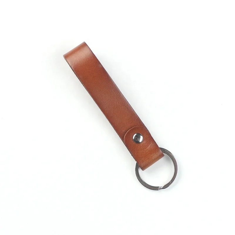 Handmade Car Leather Keychain Genuine Leather Keyring Wholesale - Buy ...
