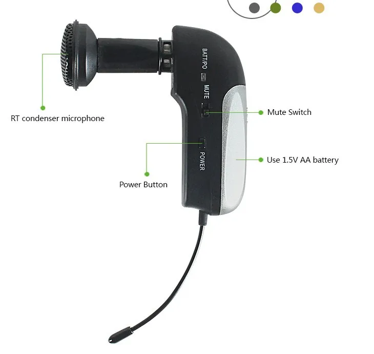 Harmonica Wireless Microphone System For Harmonica Pr8 Ht1 Portable System Aluminium Packing