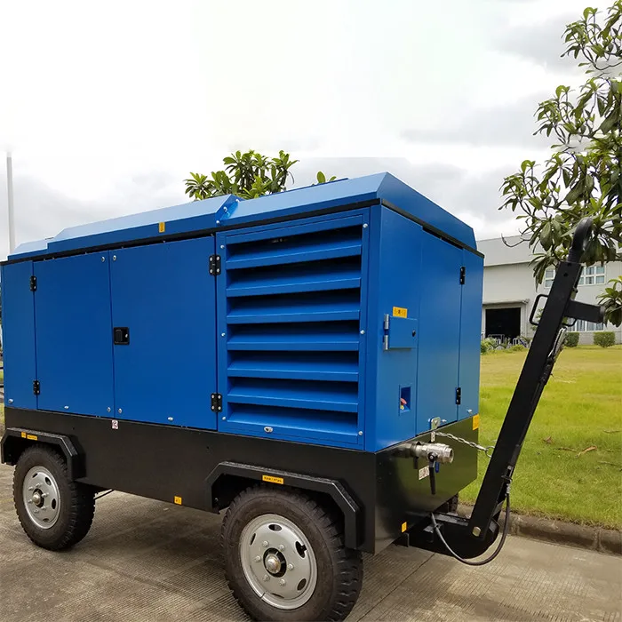 Airman 390cfm Portable Diesel Screw Air Compressor For Jack Hammer Buy Airman Diesel Portable